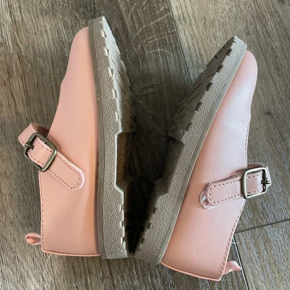 Old Navy Pink Mary Jane Toddler Shoes Size 6T - Picture 4 of 5